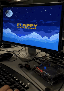 Bare-Metal FPGA Game Engine